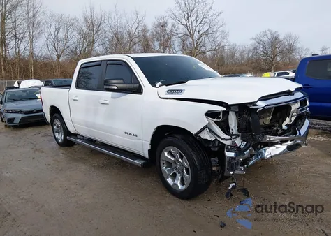 2022 Ram 1500 Big Horn 4X4 5'7 Box из США, поврежденный, VIN 1C6SRFFT7NN369703